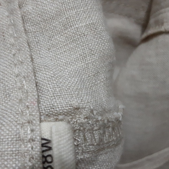 Ocean & Coast Men's Tan Shorts 38 Linen Bermuda Vacation Resort Casual Beach - Picture 6 of 7